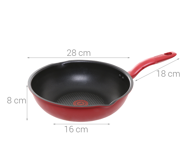 Chảo Tefal lòng sâu chống dính - So Chef G1358696 - hàng chính hãng