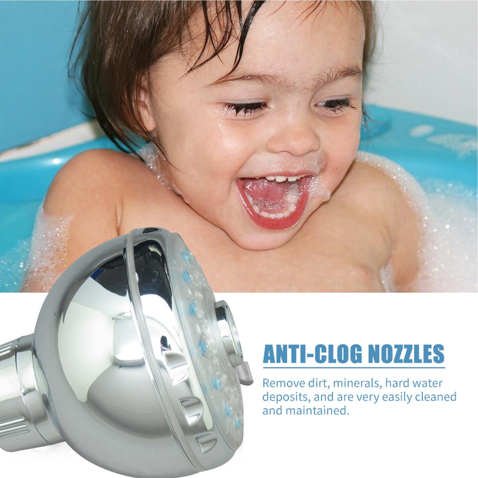 Đầu vòi sen với đèn Led nháy 7 màu