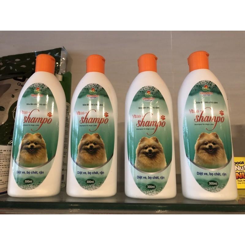 Vime Shampo Sữa tắm trị ve cho thú cưng