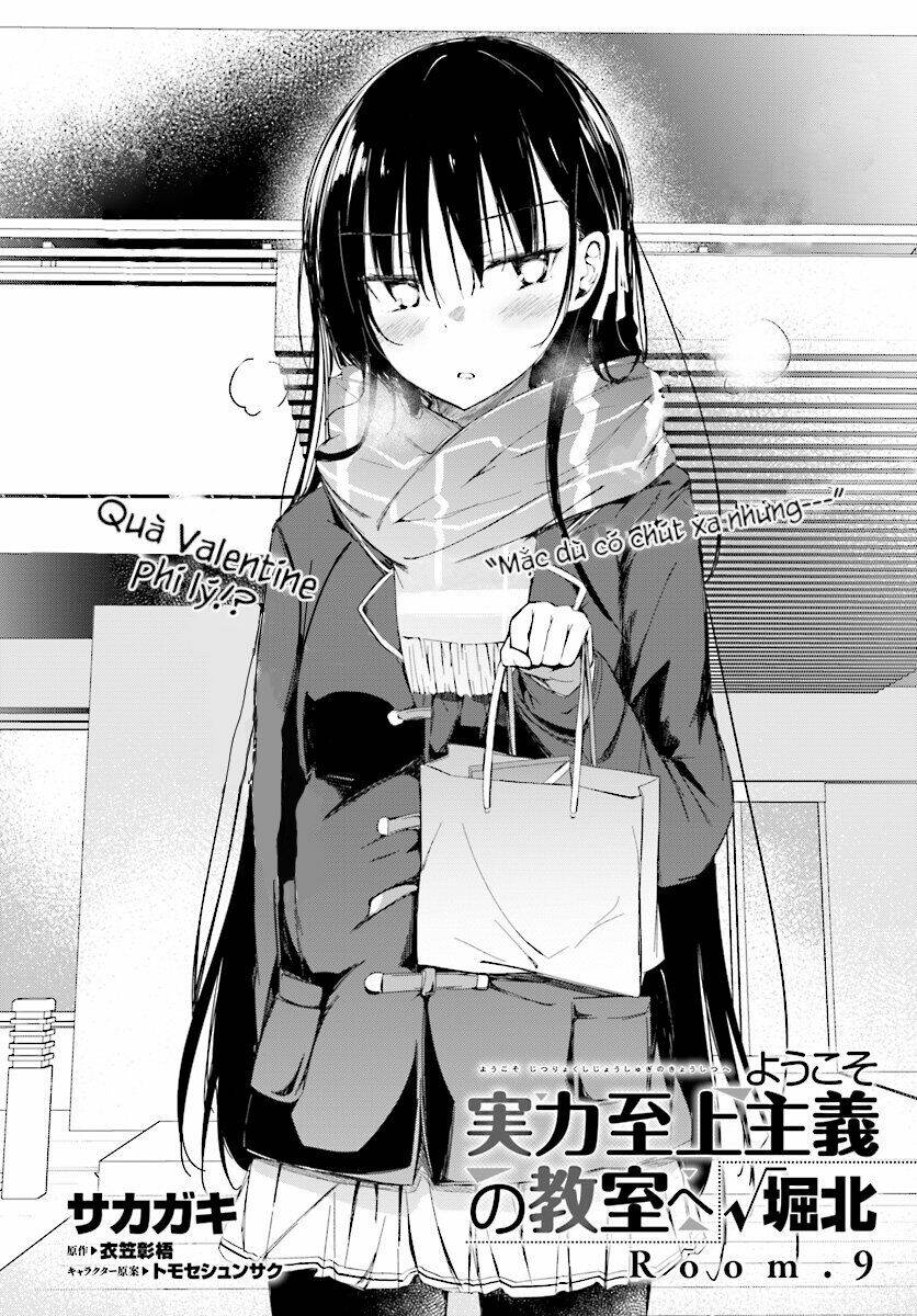 chào mừng đến với lớp học thượng đẳng: √horikita chapter 9 2