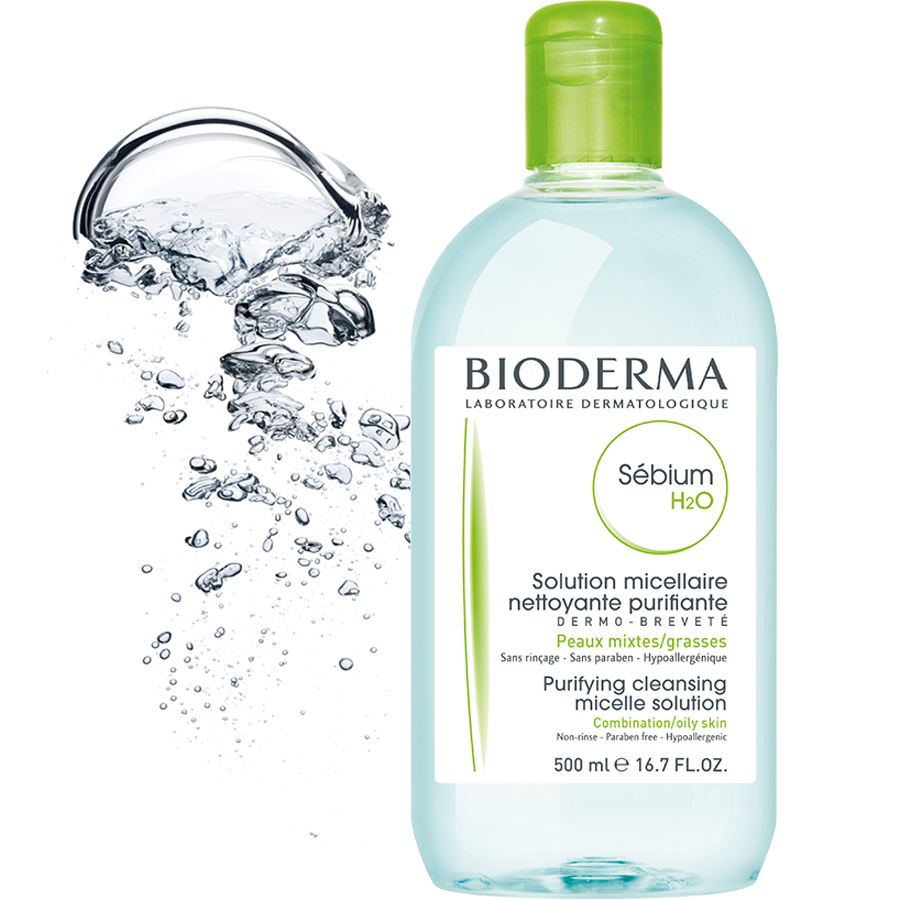 Bioderma Sebium H2O 500 ml Xanh (Nhập khẩu) – Siêu thị mỹ phẩm