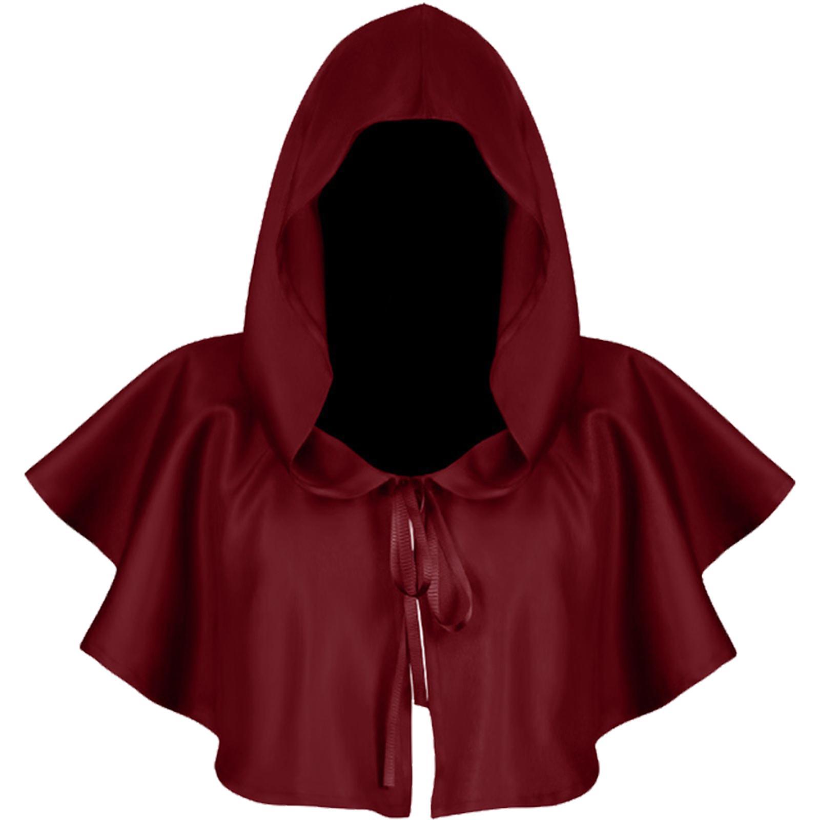 Halloween Cloak Cosplay Death Cape Wizard Cloak for Women Men Unisex