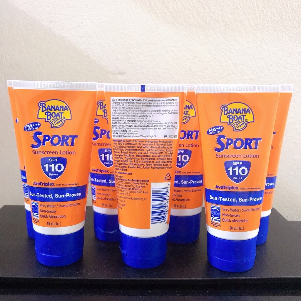 Kem Chống Nắng Thể Thao Banana Boat Ultra Protect  SPF110 (90ml) - 521900