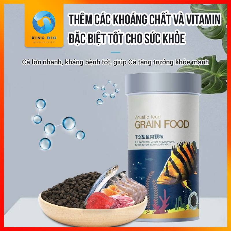 Cám cho cá Hổ- Thức ăn dinh dưỡng hỗ trợ tăng màu và tiêu hóa cho cá Hổ
