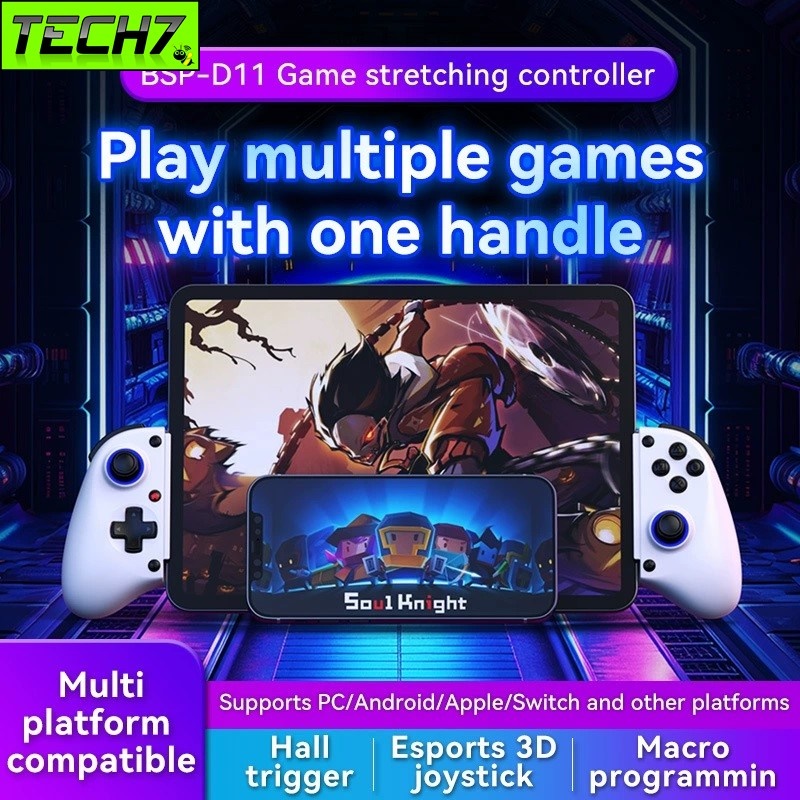 Gamepad Tay Game Không dây Bluetooth D11 đa nền tảng cho máy tính - điện thoại - máy game Console hàng nhập khẩu