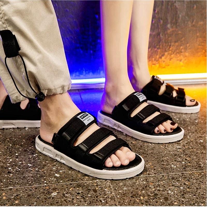 Dép sandal quai ngang học sinh nam nữ thời trang SPORT hàn quốc đi cực bền, êm chân chống trơn trượt tốt TH-87