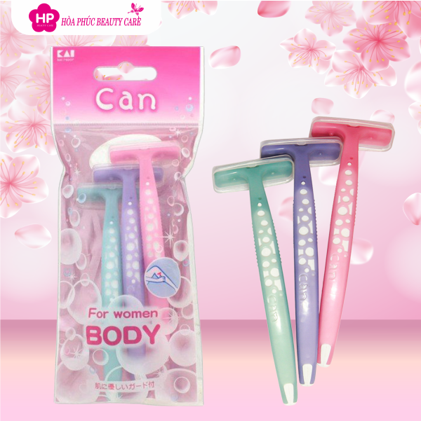 Dao Cạo Body Kai Razor 017803- For Women Body (Combo Dao Cạo Và Set Mini )