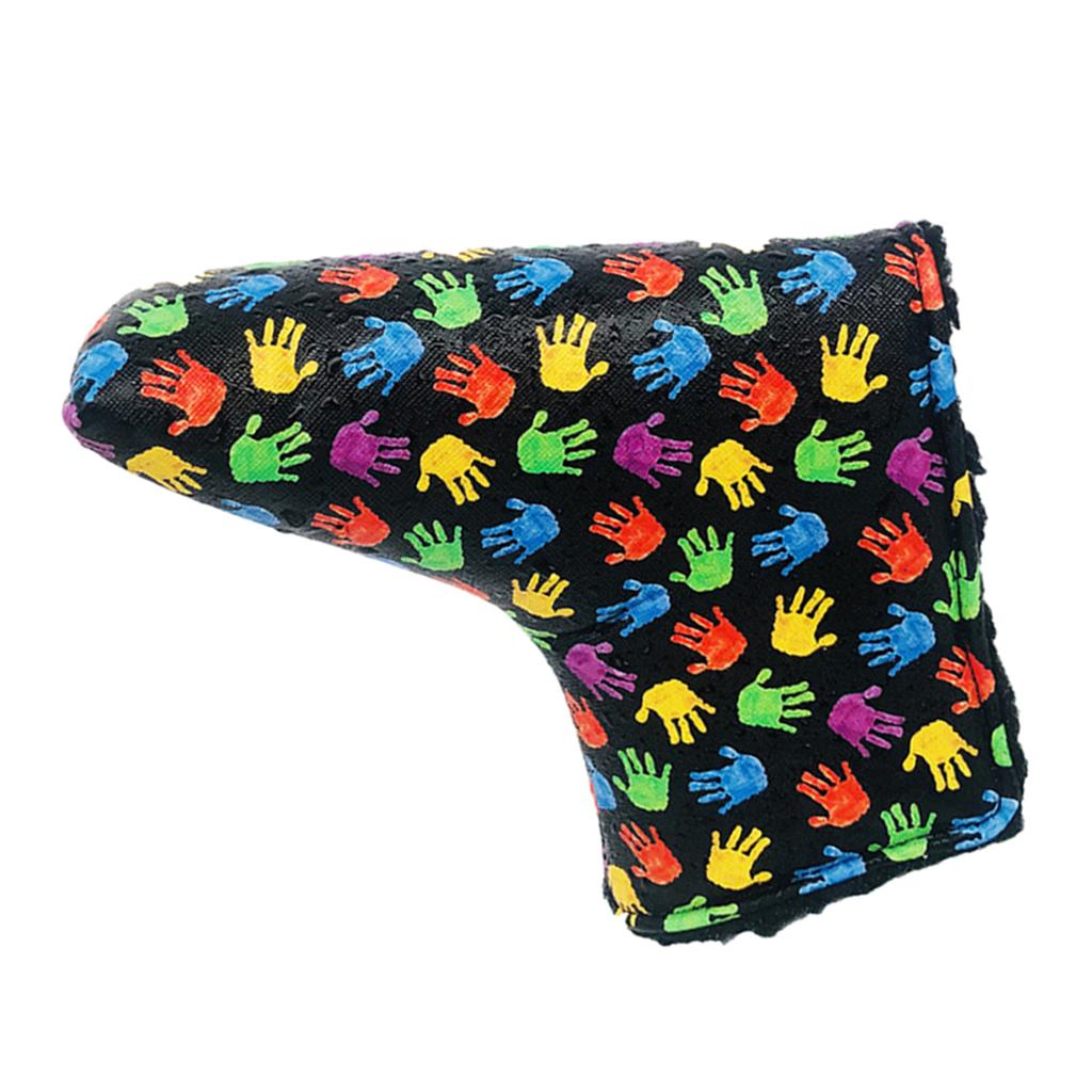 PU Waterproof Golf Blade Putter Head Cover Club Headcover Protector
