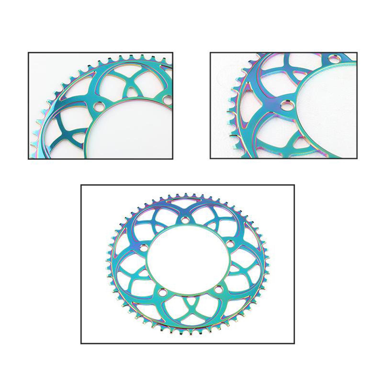 Bike Chainring Single Speed Narrow Wide 130BCD Chainwheel Repair