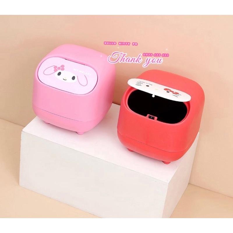 Thùng rác để bàn mẫu mới Hello Kitty - Melody