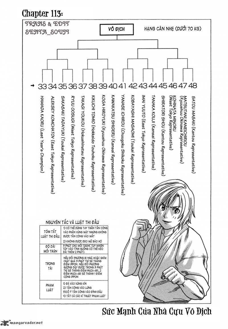 karate shoukoushi kohinata minoru chapter 113 1