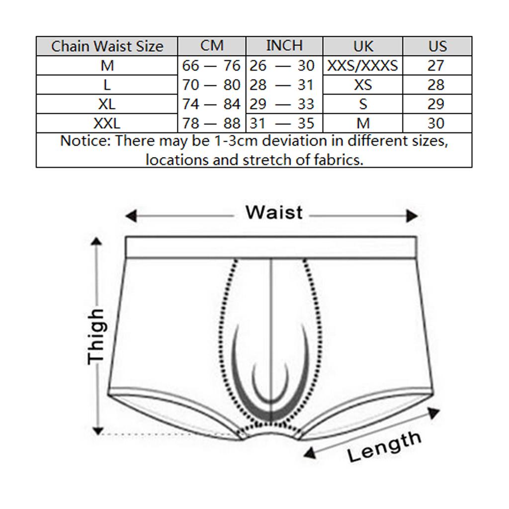 Men Sexy Fashion Boxers See Though Underwear Mens Pants Undies Thong ,26-35inch