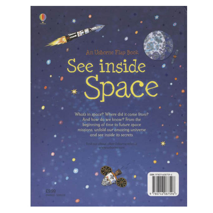 Sách tương tác tiếng Anh - Usborne See Inside Space