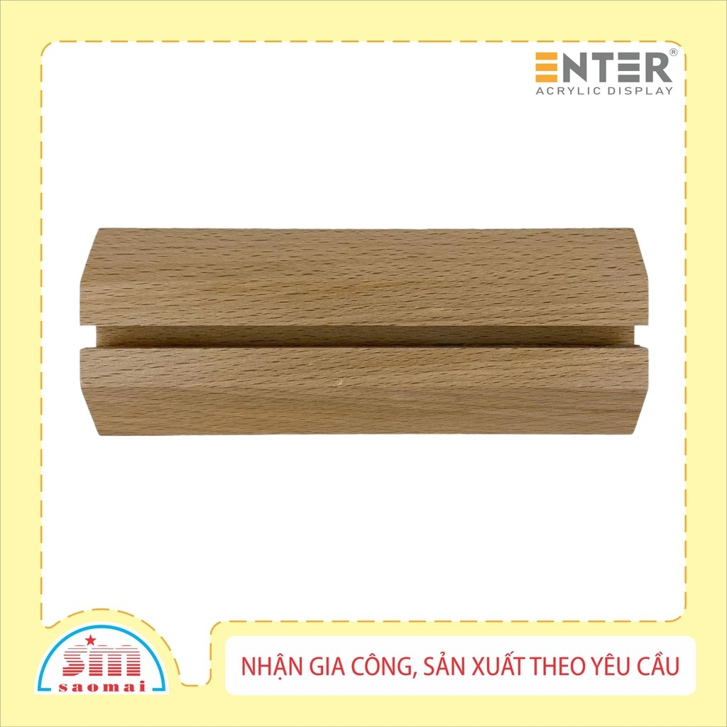 Đế gỗ Enter E41-A 21cm vát chữ A