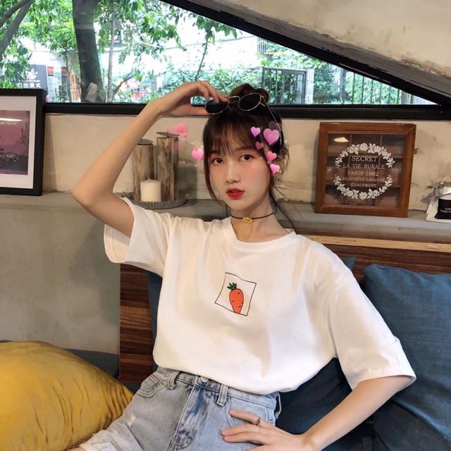 Áo thun tay lỡ form rộng