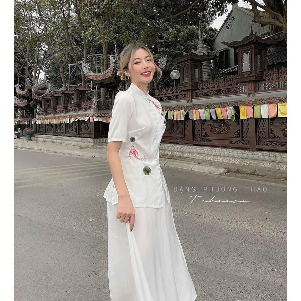ĐỒ LAM ĐI CHÙA Mẫu Hoa Gen