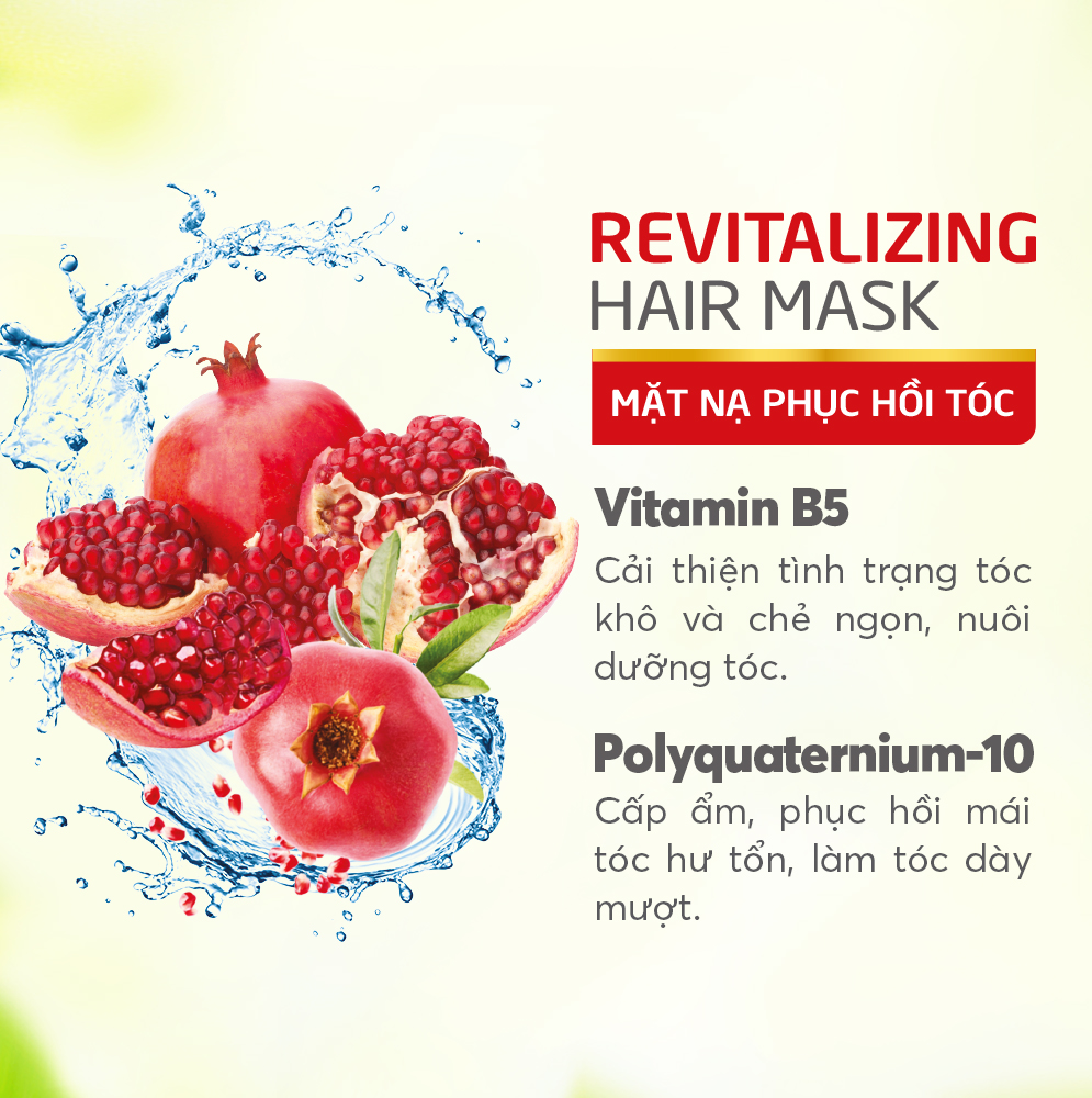 Mặt Nạ Phục Hồi Tóc M.pros - Hương Lựu 300ml
