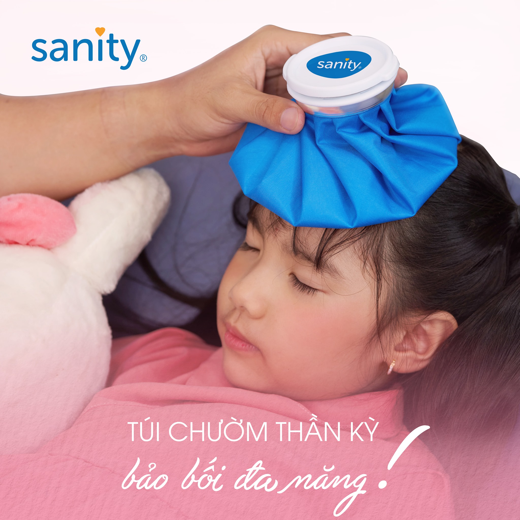 TÚI CHƯỜM ĐA NĂNG NÓNG LẠNH, hỗ trợ GIẢM ĐAU NHỨC, CHẤN THƯƠNG - Hàng chính hãng SANITY