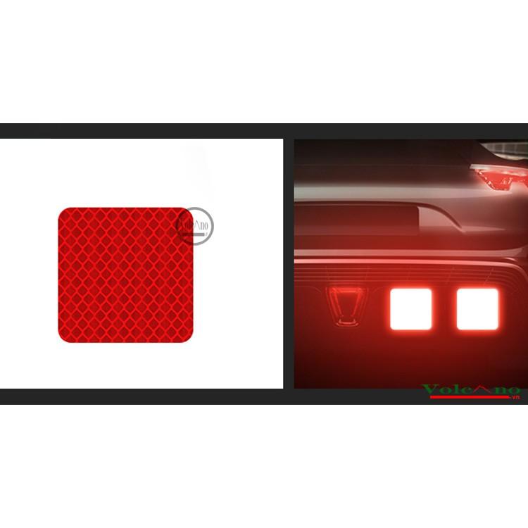 Decal phản quang dán trang trí cảnh báo xe ô tô, xe máy
