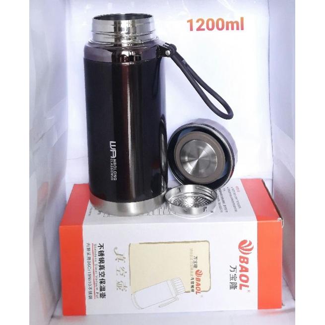 Bình Giữ Nhiệt Nóng Lạnh Inox 2 Lớp Cao Cấp Good HUYNA MART Dung Tích WL7-1000ml
