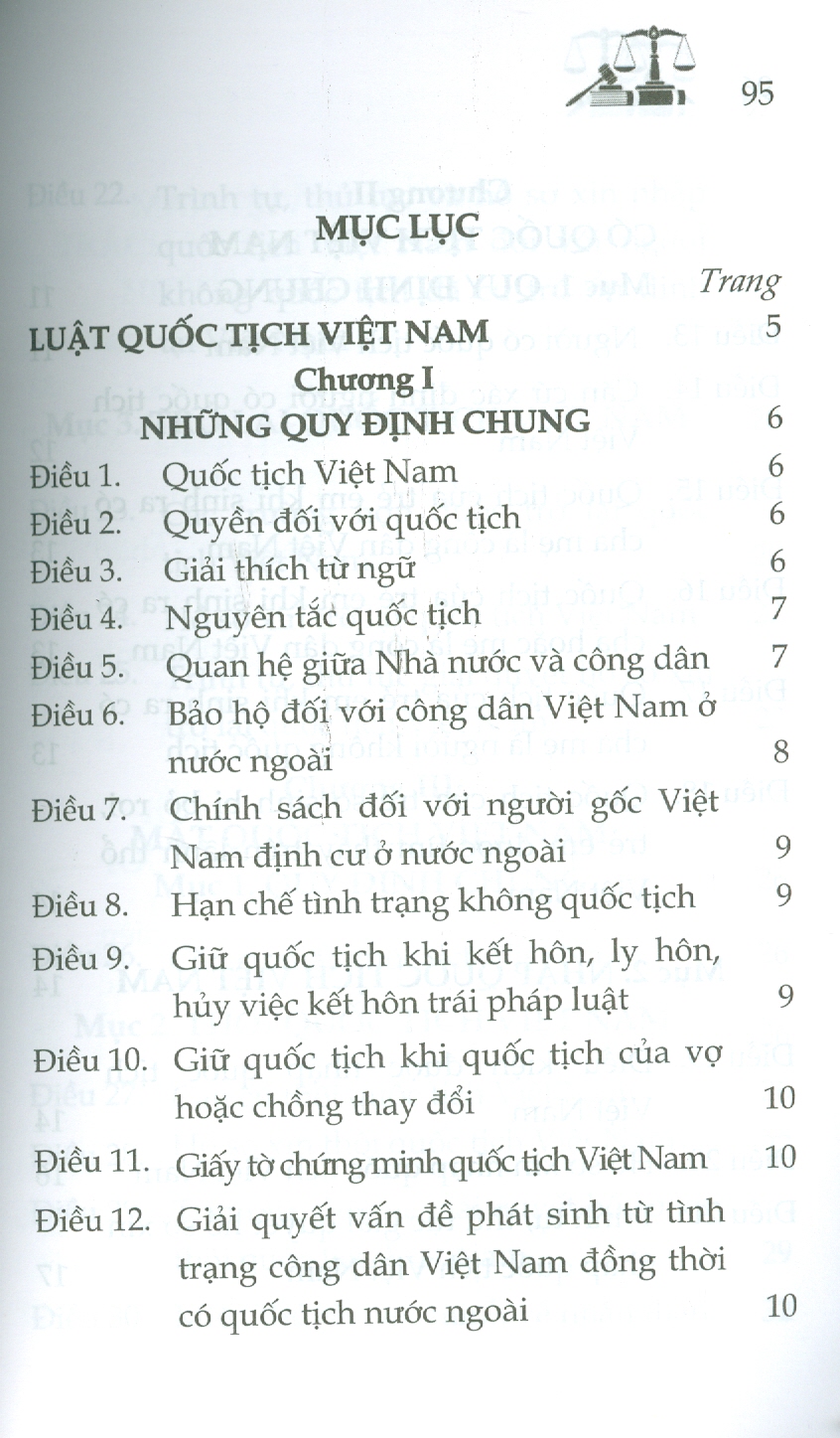 Luật Quốc Tịch Việt Nam