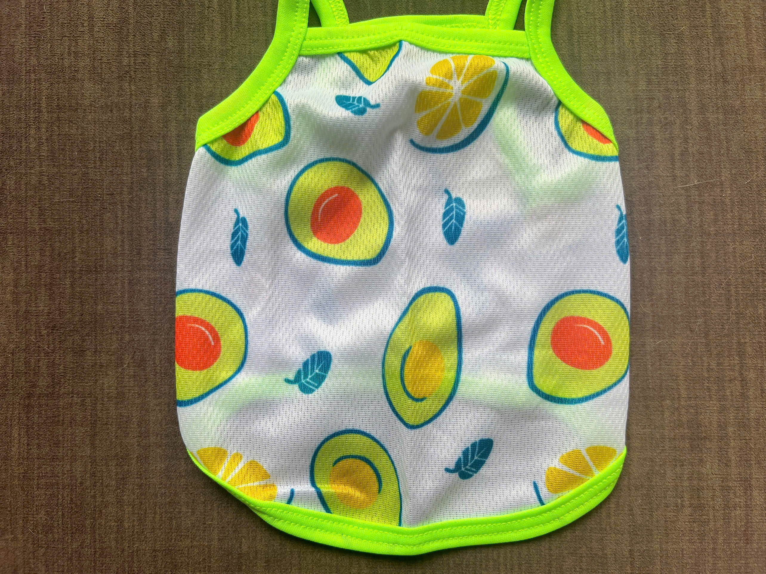 ÁO THUN HAI DÂY QUẢ BƠ THÔNG HƠI SIÊU CUTE TỪ 1-7.5KG DÀNH CHO THÚ CƯNG CHÓ MÈO