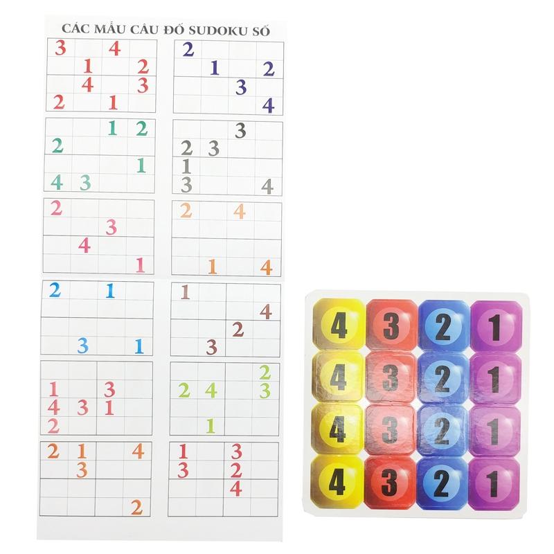 Trò Chơi Sudoku Puzzle 2 Trong 1 LHT - Trái Cây
