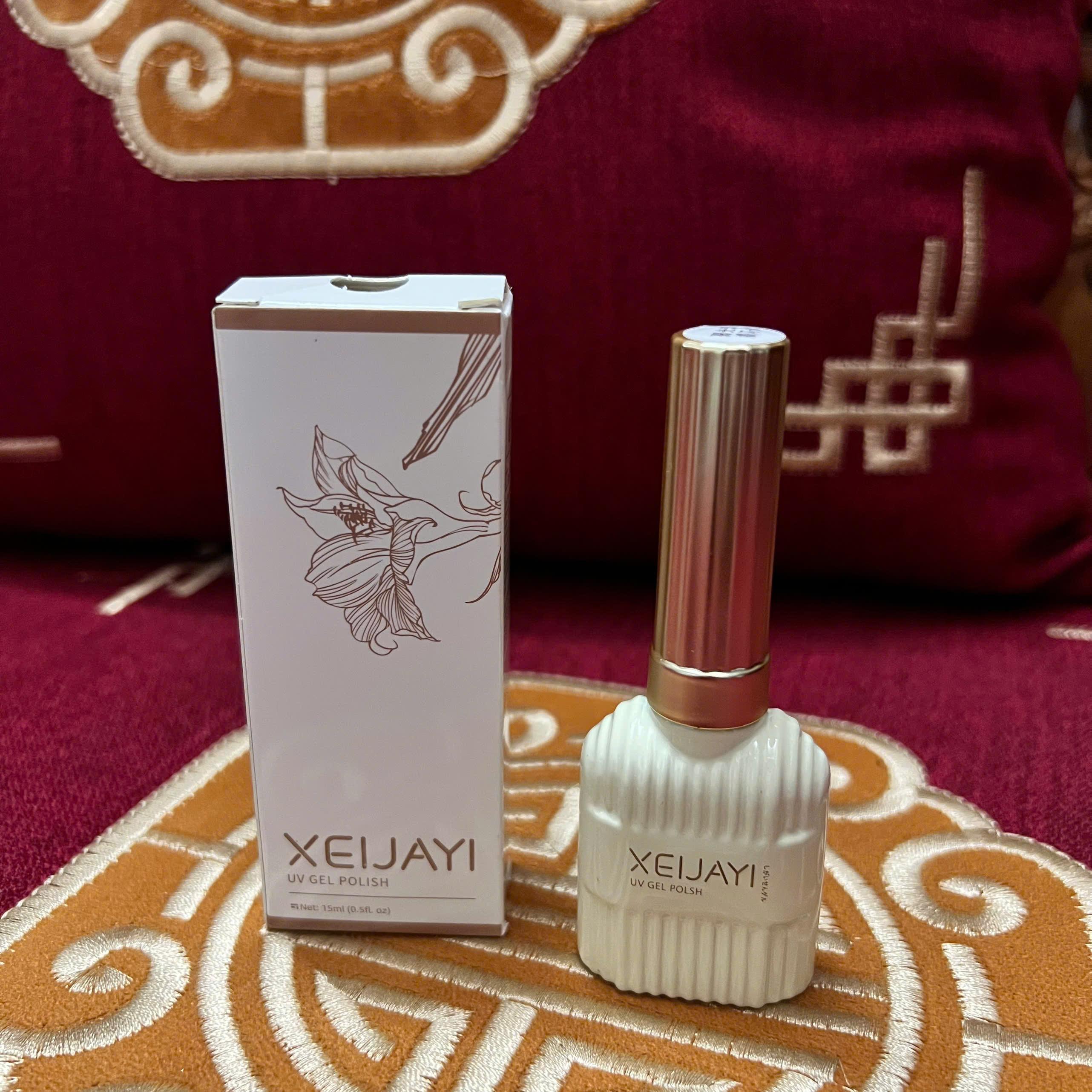 Sơn Gel Nhũ Flash 5D XEIJAYI Siêu Sáng Kim Tuyến Trắng Bạc 5D-01 Nhũ Vàng 5D-05 Lấp Lánh Làm Nail Siêu Hot, Ánh Kim Lấp Lánh, Gel Đặc Mịn Màu Chuẩn