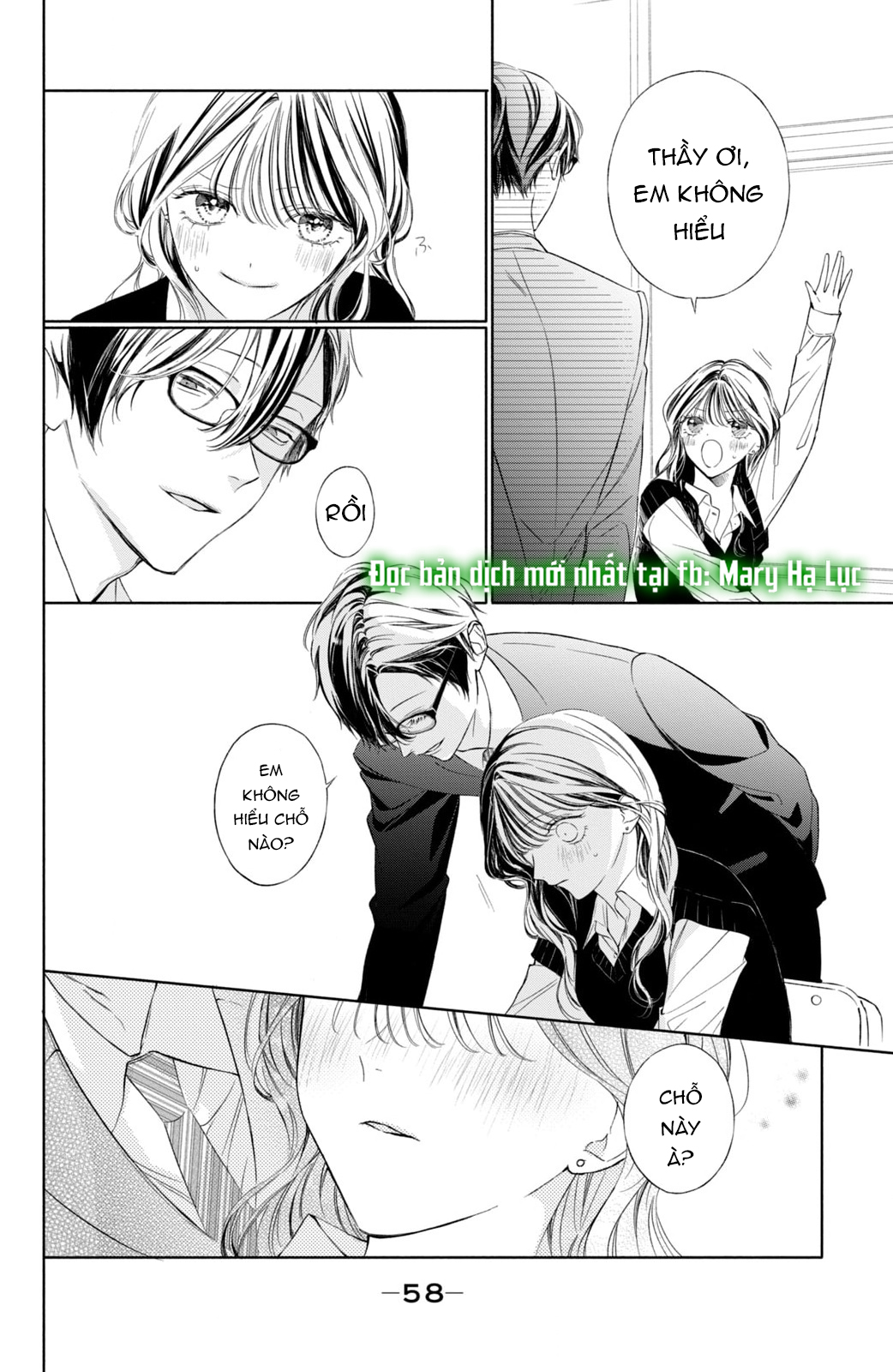 [18+] thầy ơi hãy ngã vào lòng em đi! chapter 2.1 12