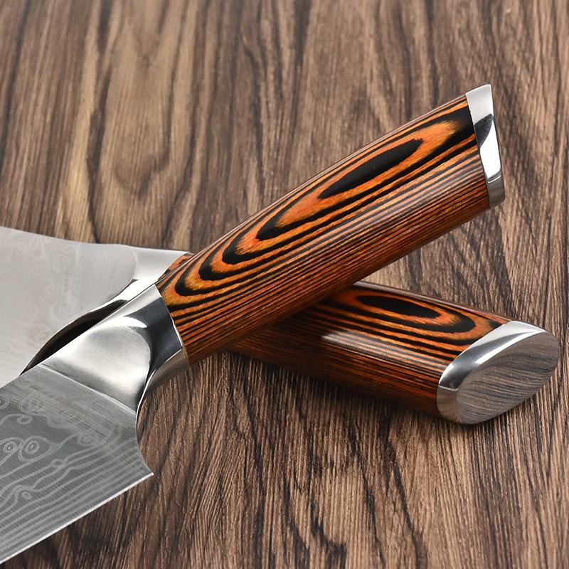 DAO - BỘ 3 DAO BẾP NHẬT BẢN THÉP DAMASCUS MÃ ADT2 nt 234654467856