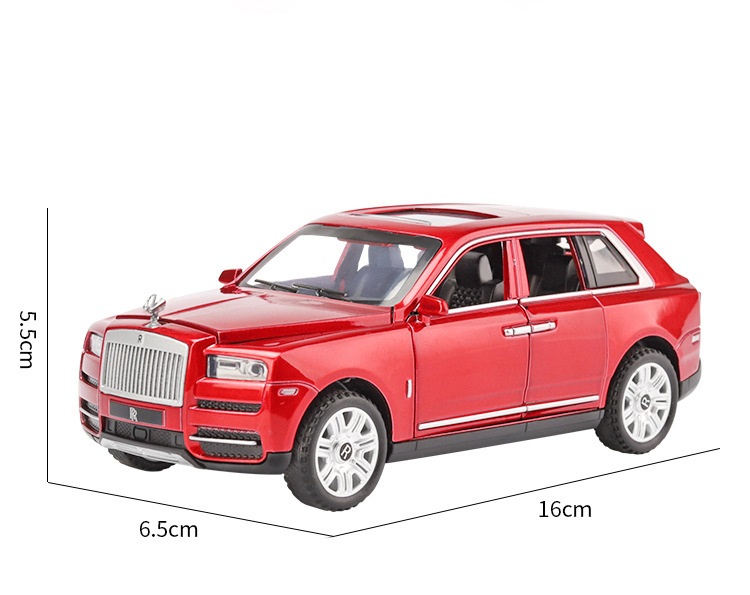 Xe mô hình hợp kim Rolls Cullinan tỉ lệ 1:28 sang trọng đẳng cấp