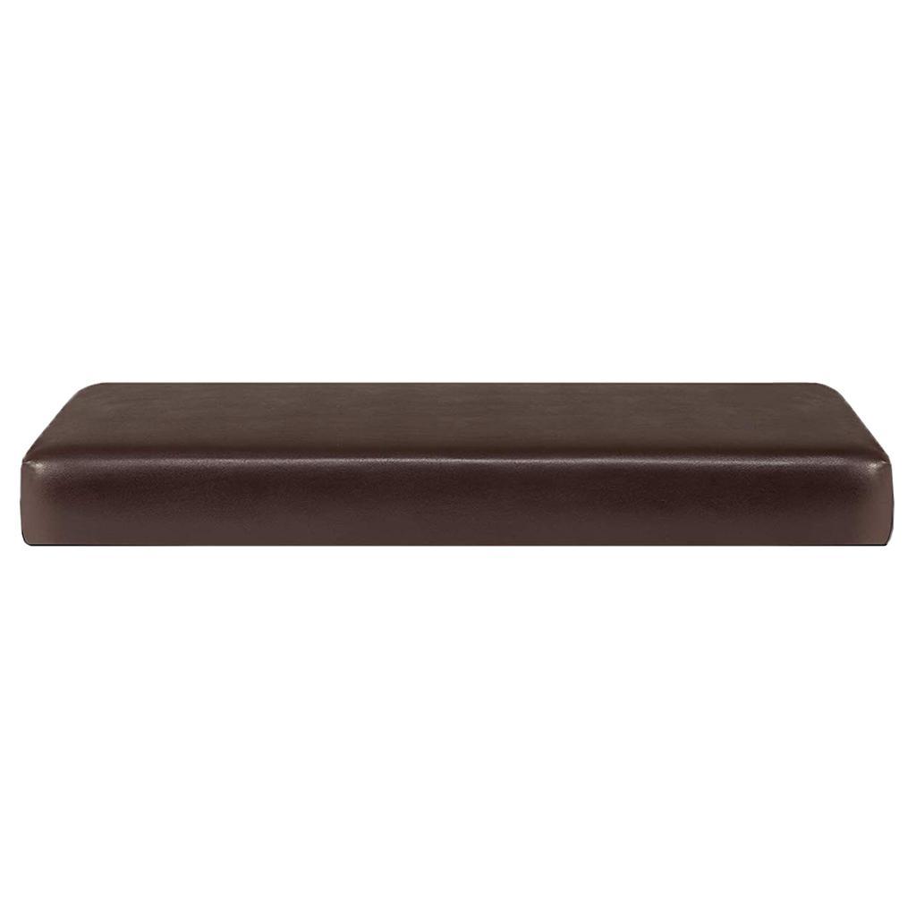 2 Pieces PU Leather Sofa Seat Cushion Cover Protector
