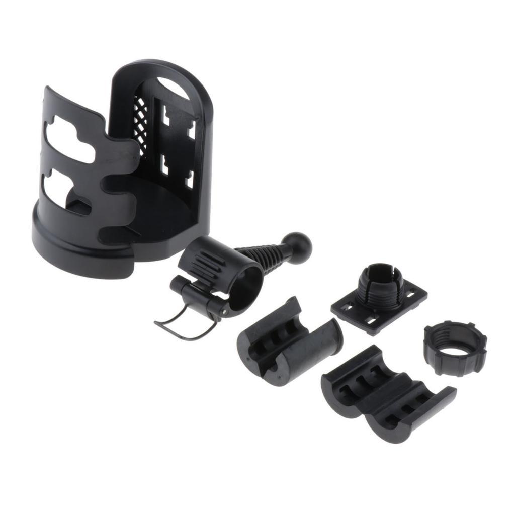 Quick Release Black Drink Bottle Cup Holder Mount Cage Motorcycle Bike Handlebar