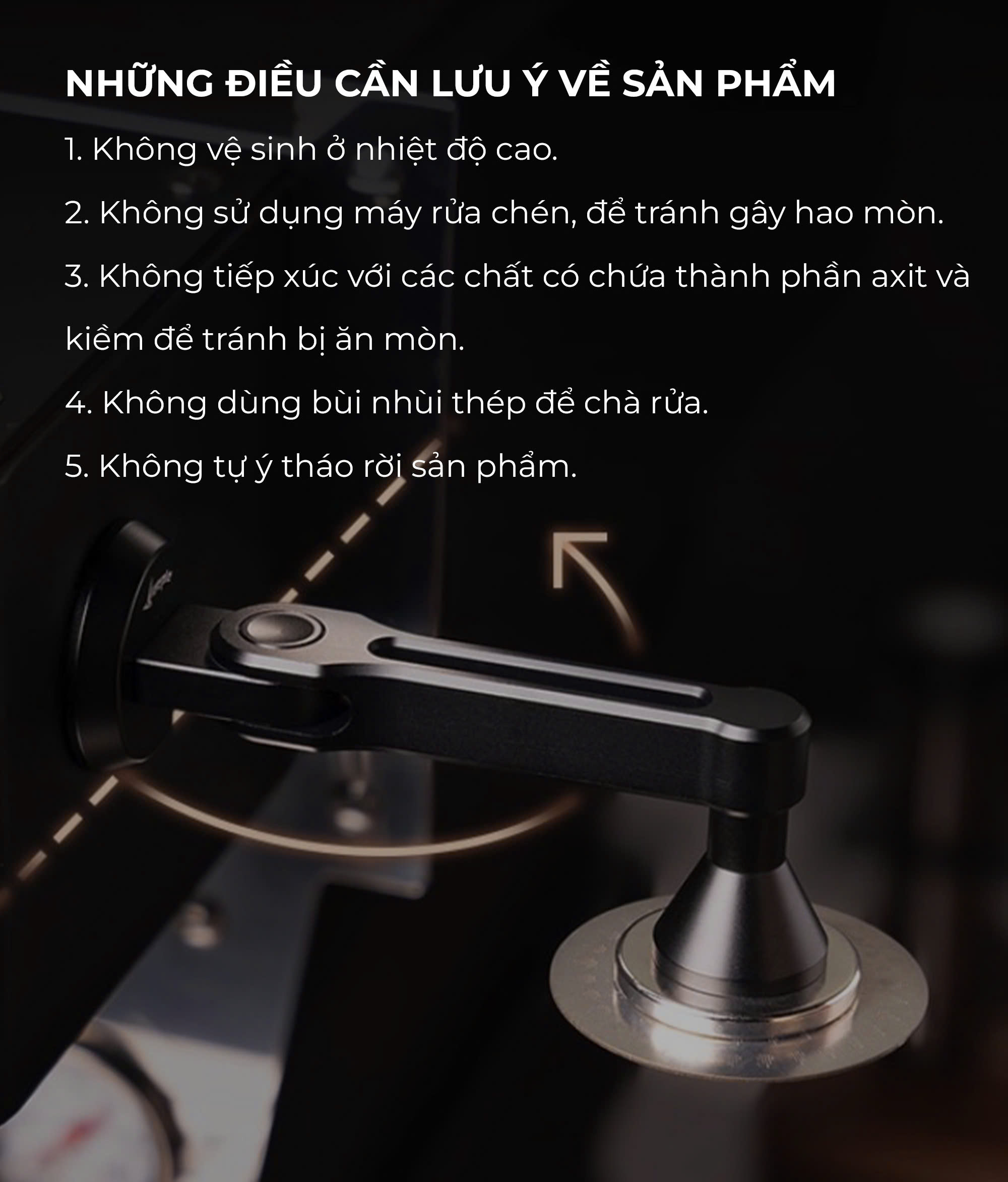 Feepie tay nam châm cho lưới lọc chia nước