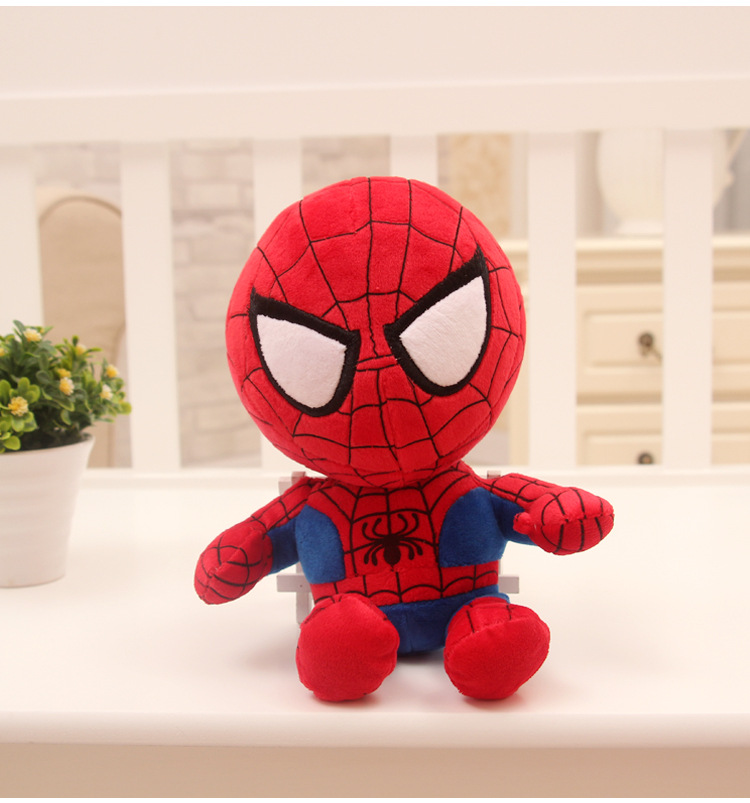 Gấu bông siêu anh hùng người nhện (Spiderman) 25cm--&gt;40cm hàng cao cấp chất lượng cao siêu cưng, an toàn cho bé