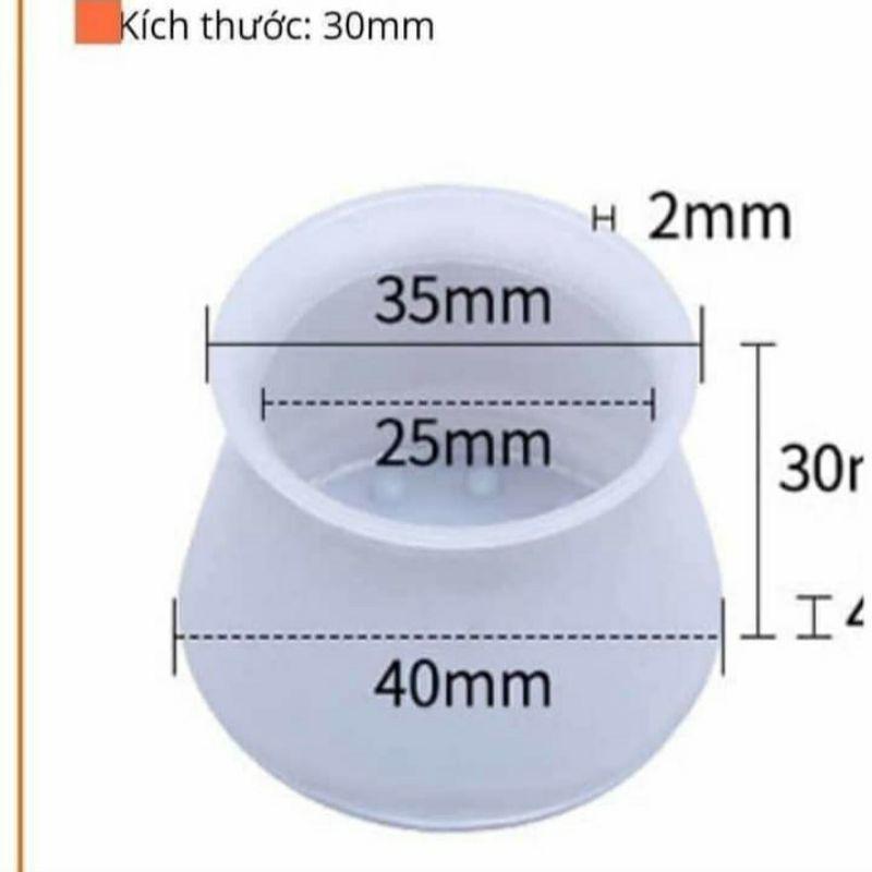 bọc chân bàn ghế silicon