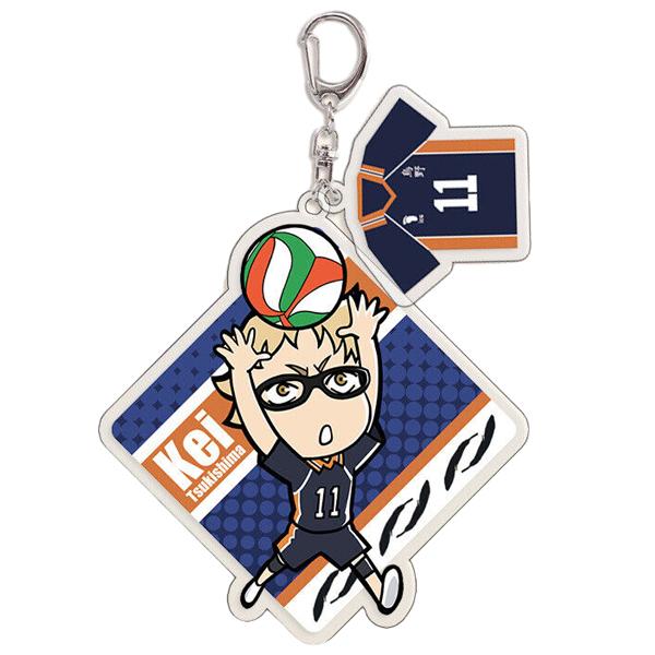 Móc Khóa Nhân Vật Haikyu Kei Tsukishima - Medialink 67866-XH10