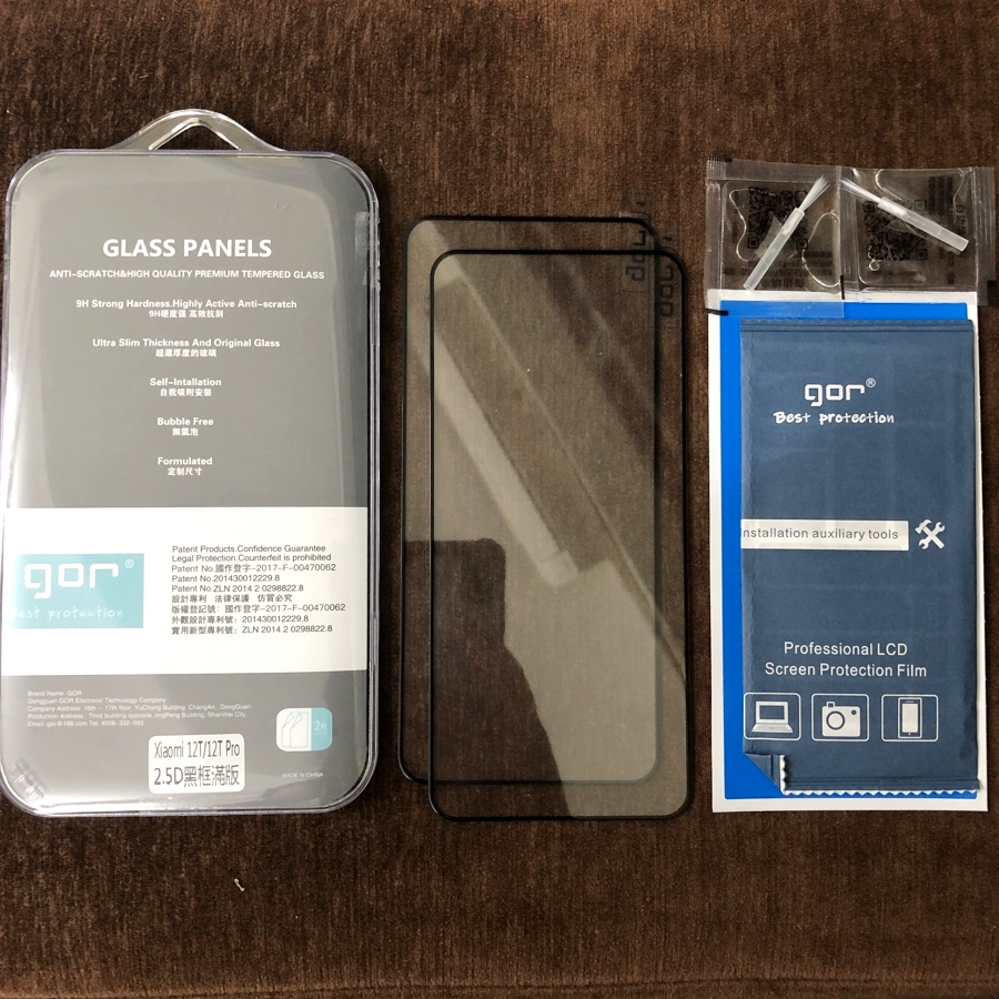 Kính cường lực full dành cho Xiaomi 12T - 12T Pro - K50 Ultra - Hàng nhập khẩu Gor