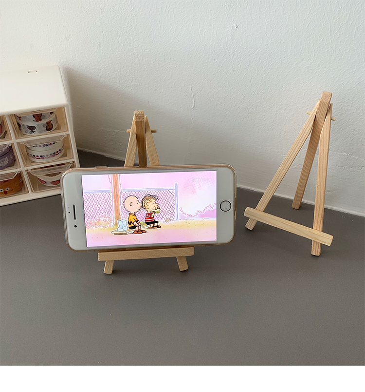Giá Đỡ Điện Thoại Bằng Gỗ / Ipad / Máy Tính Bảng