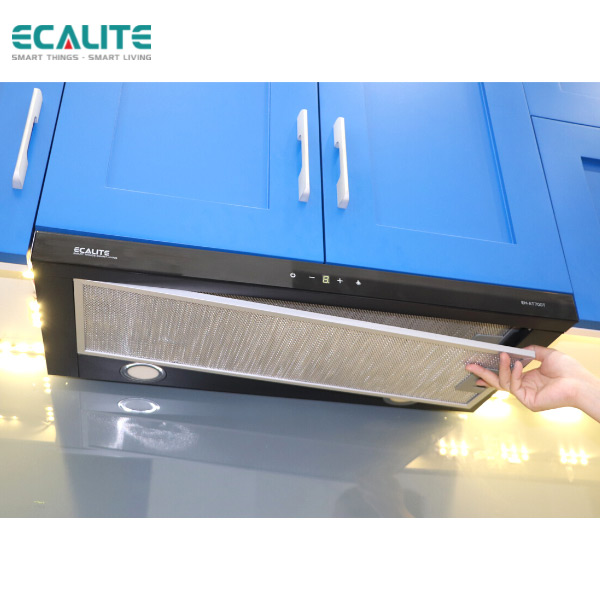 Máy Hút Mùi Âm Tủ Ecalite EH-AT700T - Công Suất Hút Mạnh 750 m3/h - Điều Khiển Cảm Ứng - Hàng Chính Hãng