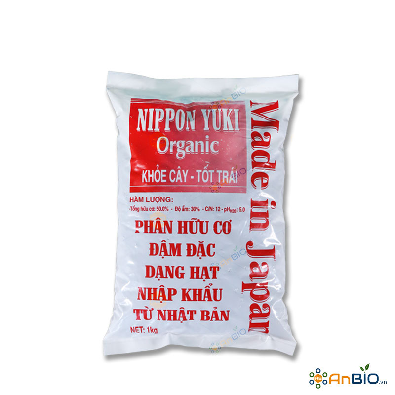 Phân Gà Viên Nén Nhật Bản NIPPON YUKI Organic Gói 1Kg
