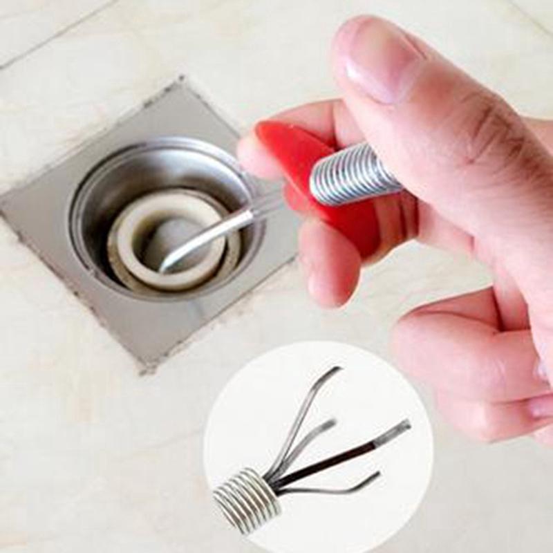 Set 6 Dụng Cụ Lấy Tóc Chống Tắc Cho Bồn Rửa