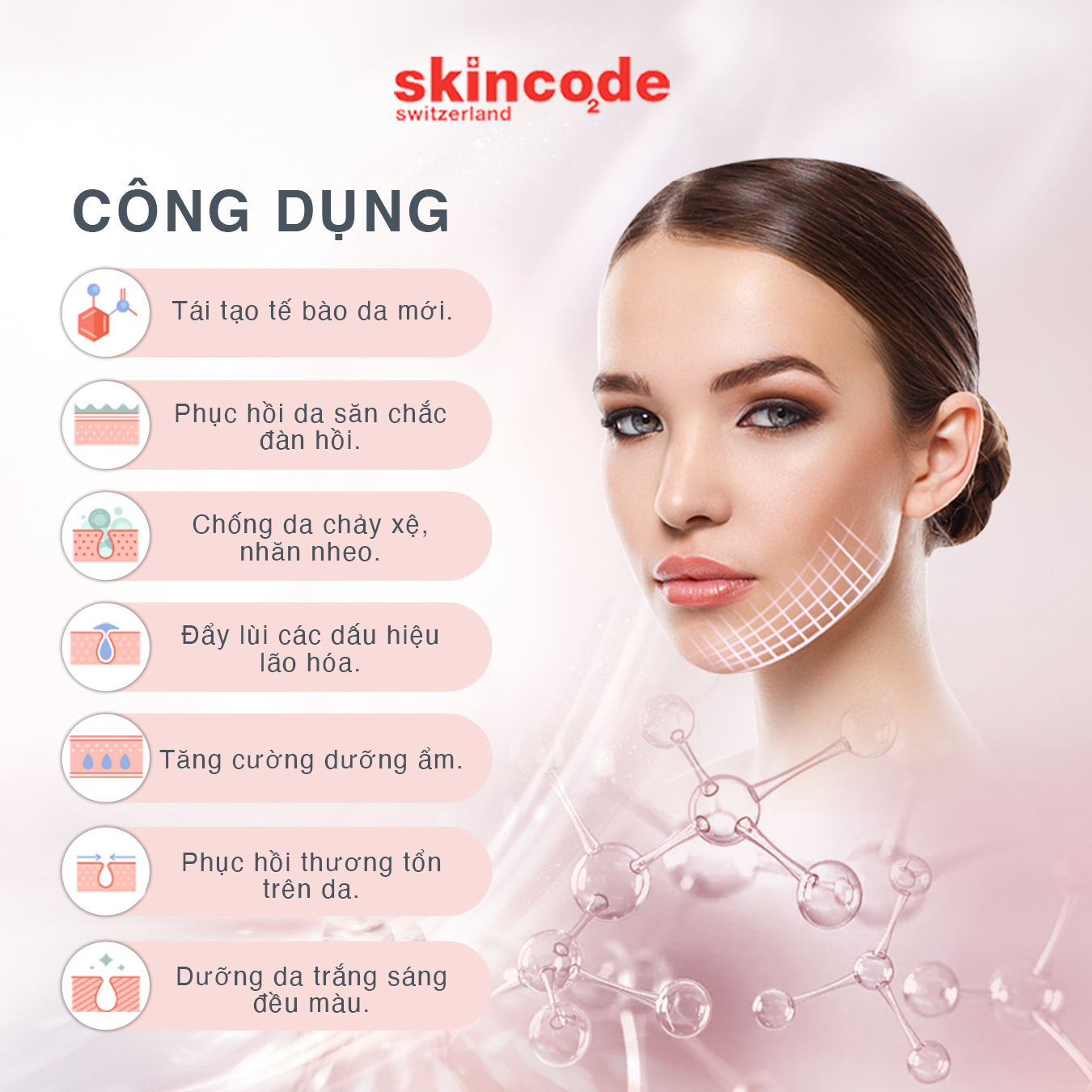 Kem dưỡng tái tạo da ban đêm Skincode Regenerating Night Cream 50ml - MS 1005,2