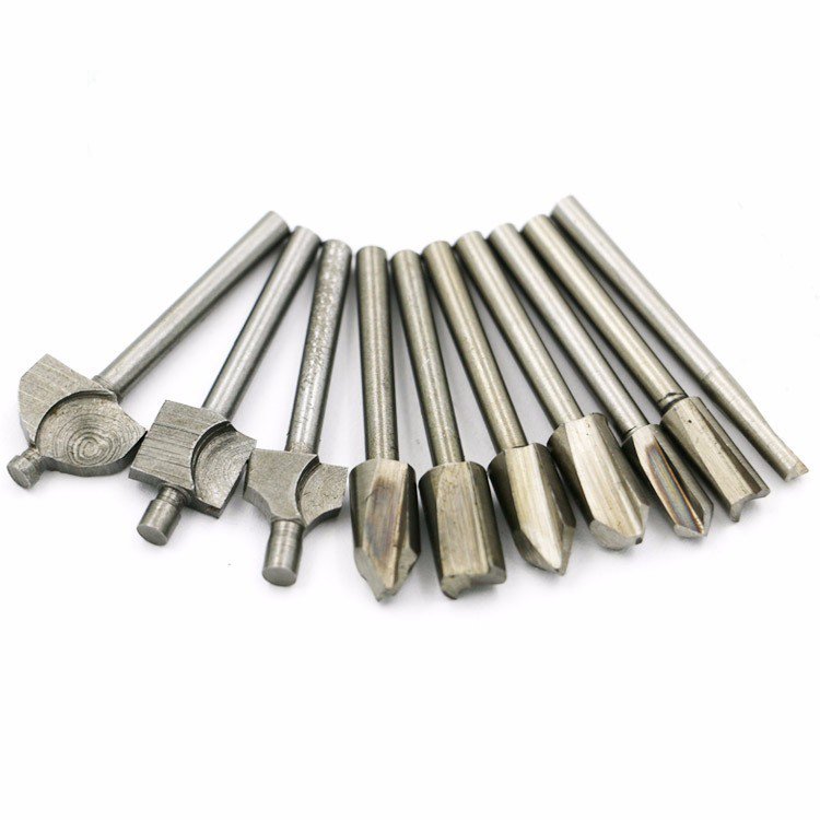 Bộ 10 mũi phay tạo rãnh - 1233