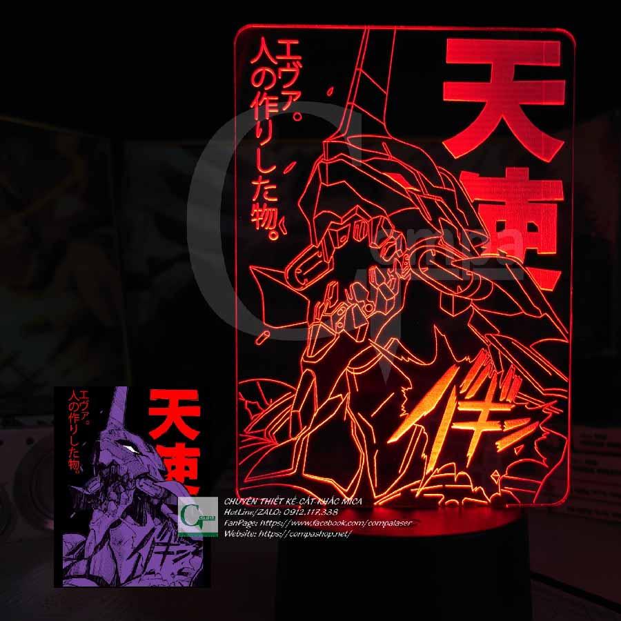 Đèn Ngủ Neon Genesis Evangelion Berserk Mode Type 01 16 MÀU TUỲ CHỈNH ANGE0201