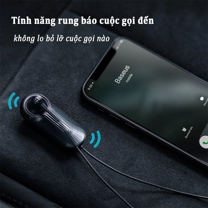 Tai nghe bluetooth Baseus Encok A06 - Dòng doanh nhân 1 tai (hàng nhập khẩu)