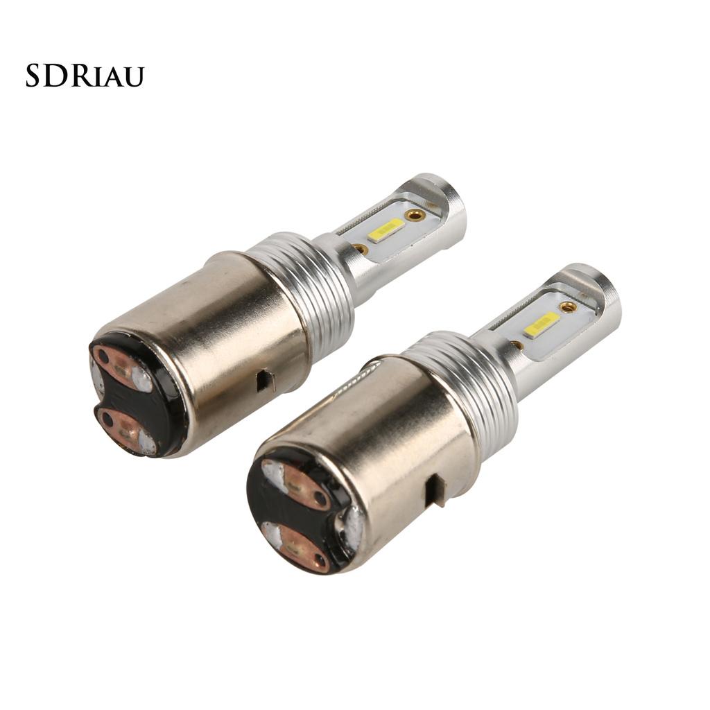 2 Đèn Pha H6 30w Ip67 Chống Nước Cho Xe Hơi