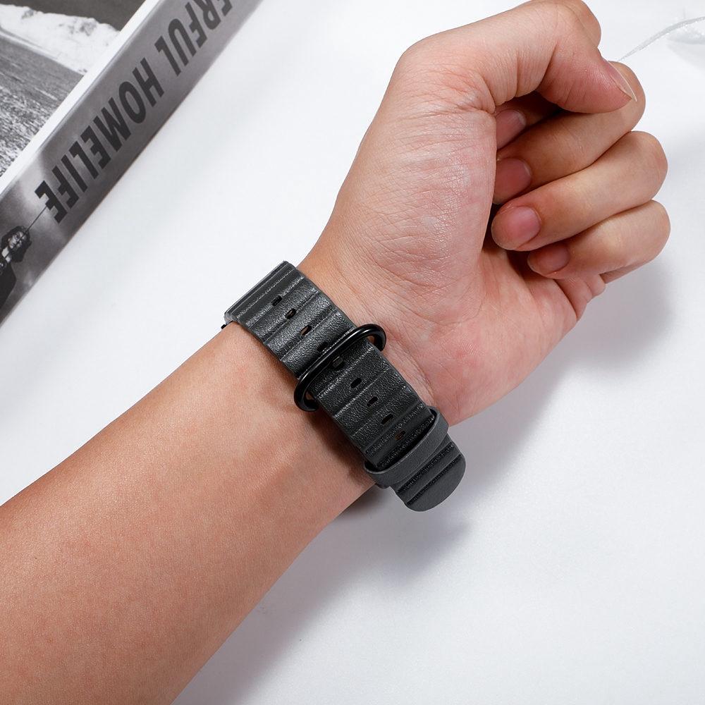 Dây Đeo Bằng Da Bò Cho Đồng Hồ Thông Minh Ticwatch Pro E2 S2 GTX