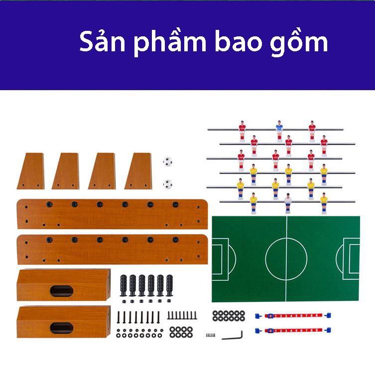 Bàn Bilac Bóng Đá Mini 6 Tay Bằng Gỗ ( Hàng đẹp )