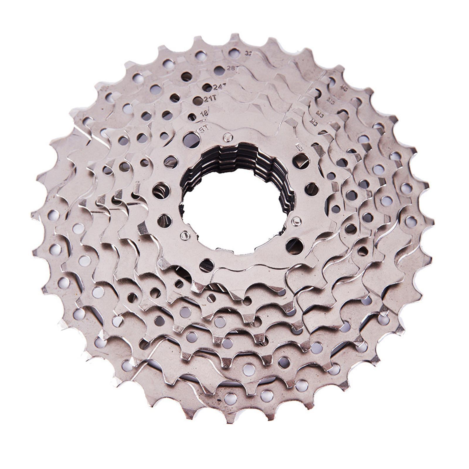 Premium Bike Freewheel 8 9 10 Speed Screw on Flywheel 11-32T/40T/42T Sprocket Repair Component for Mountain Road Bicycle Cycling